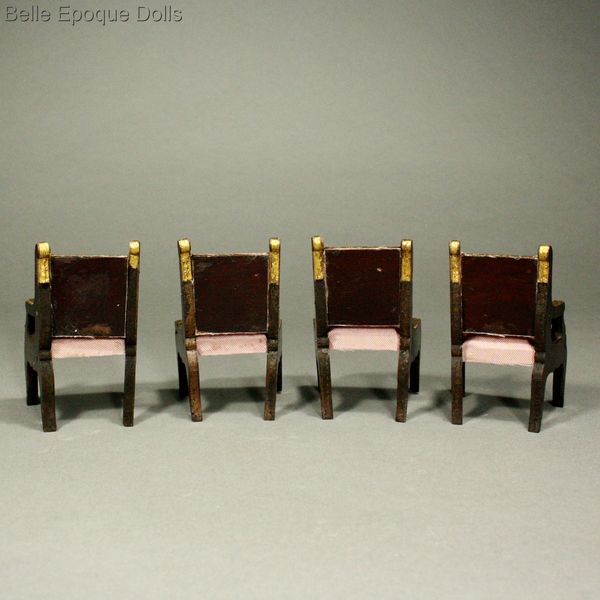 Franzosiche Puppenstuben zubehor  , Antique Dollhouse miniature badeuille salon day bed , Franzosiche Puppenstuben zubehor 