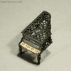 Antique Dollhouse metal miniature , Antique dolls house furniture simon rivollet , Puppenstuben zubehor aus metall 