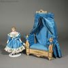 Antique dolls house bolant badeuille furniture  , Antique Dollhouse french miniature salon , Puppenstuben Franzsische mbel zubehor 