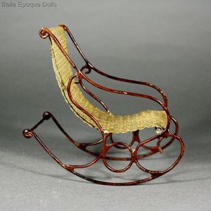 Antique Metal Rocking Chair - By Rock  Graner