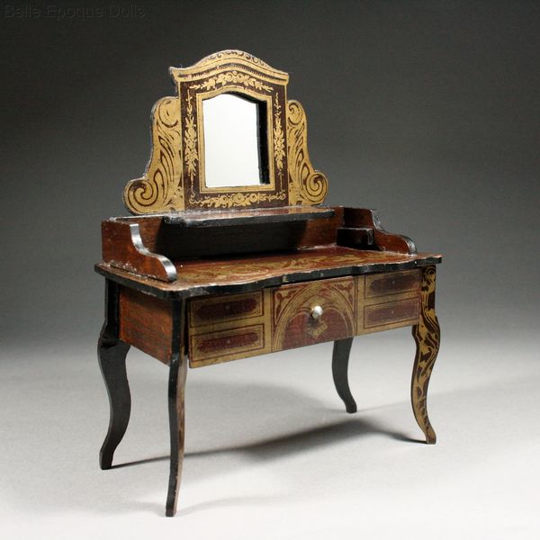 Boulle style miniature , Puppenstuben zubehor