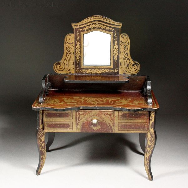 Antique dolls house furniture  , Puppenstuben zubehor