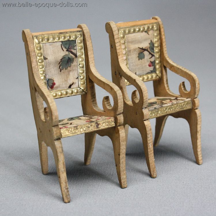 Puppenstuben möbel , Antique Dollhouse miniature Badeuille furniture , Puppenstuben möbel