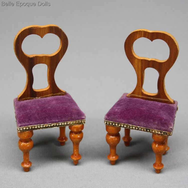 Puppenstuben zubehor , Antique dolls house furniture 