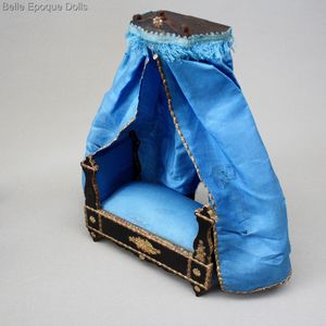 Antique Dollhouse miniature French salon , French miniature salon badeuille , Puppenstuben mbel 