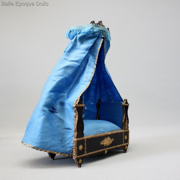 Antique Dollhouse miniature French salon , Puppenstuben mbel