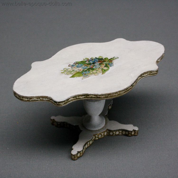 Antique miniature salon for sale , Antique French wooden salon with floral design