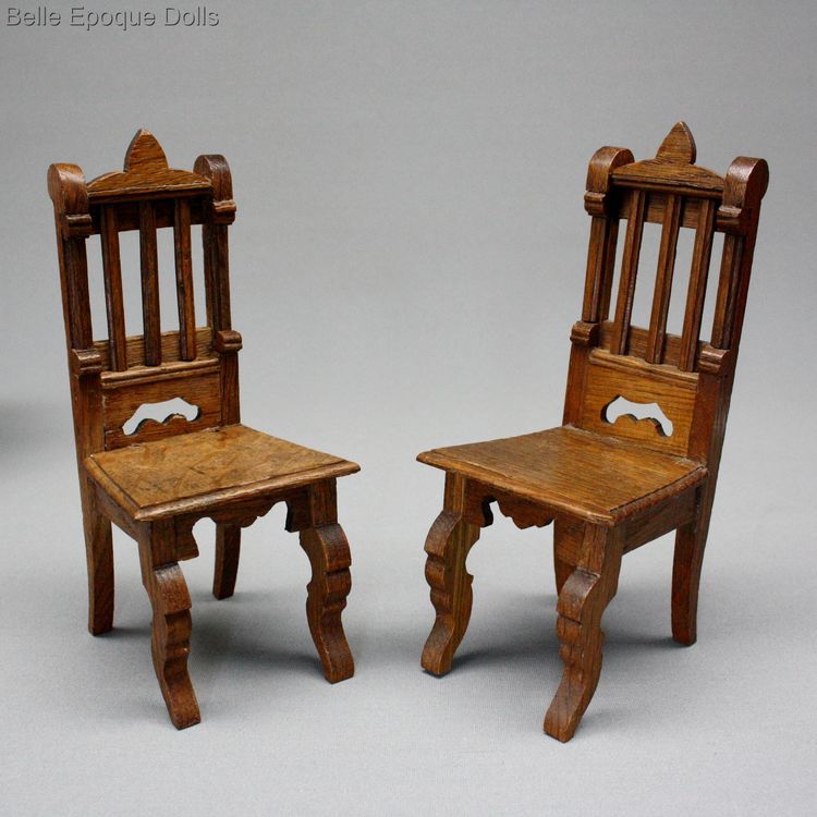 Doll wooden furniture antique , fashion doll , Antique dolls house furniture 