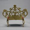 Antique dolls house gilded cast bronze furniture , Antique Dollhouse miniature salon , Puppenstuben zubehor 