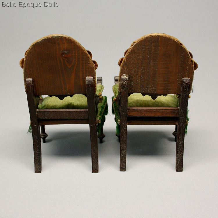 Puppenstuben zubehor , Antique Dollhouse miniature german furniture , Puppenstuben zubehor