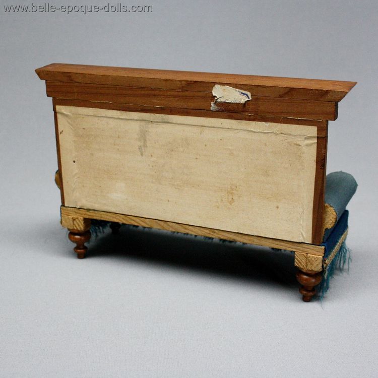 Puppenstuben mobel , Antique Dollhouse miniature wooden salon , Puppenstuben mobel