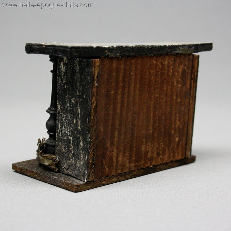 Antique Dollhouse miniature harrass , Puppenstuben mbel