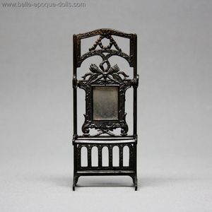 antique metal doll furniture