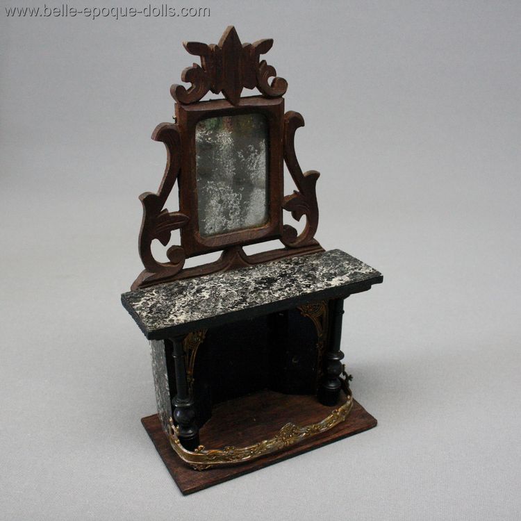 Antique dolls house furniture Harrass , Puppenstuben mbel