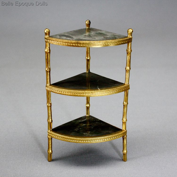 antique furnishings , metal toys erhard shne  , german ormolu dollhouse accessory