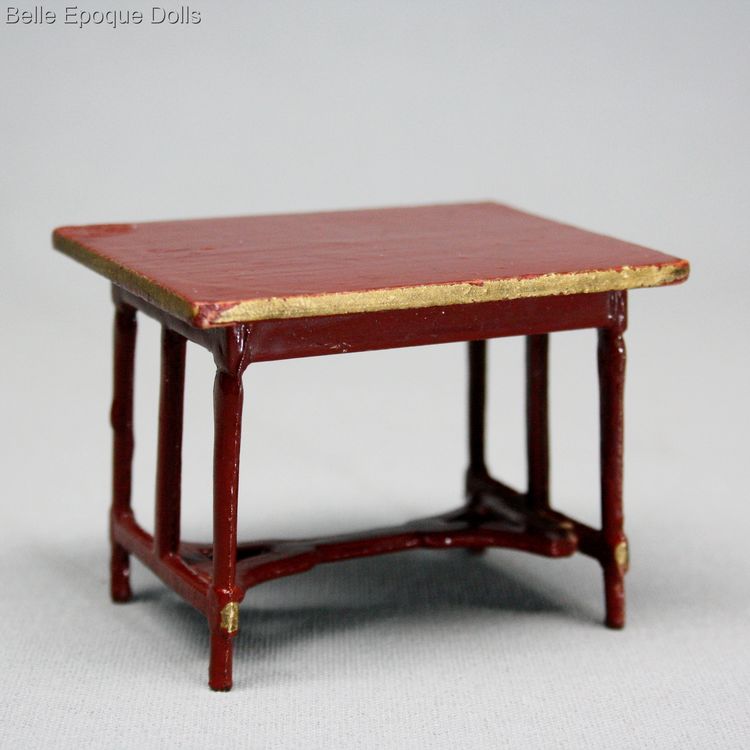 antique gottschalk furniture salon , Moritz Gottschalk pressed cardboard dollhouse furniture 