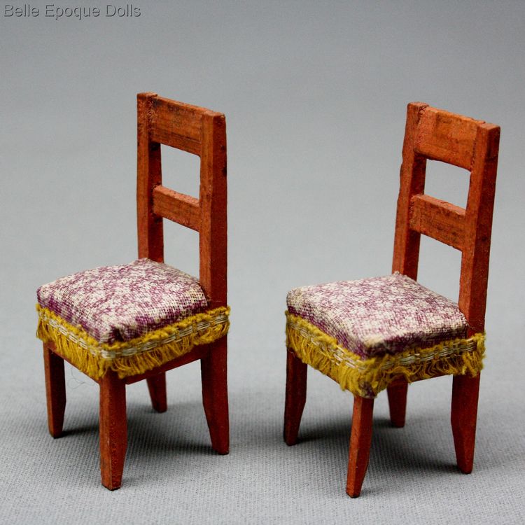 antique miniature dollhouse german furniture , early german dollhouse furniture