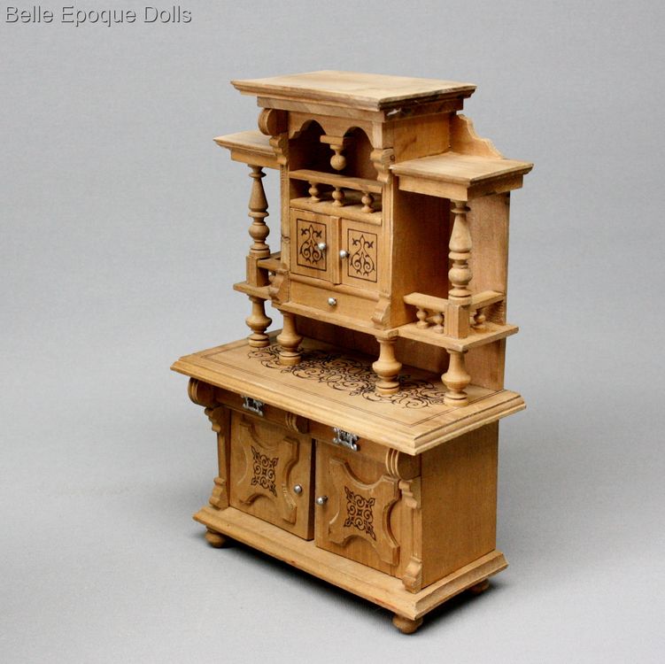 antique dollhouse dessert buffet with designs , miniature antique dollhouse furniture