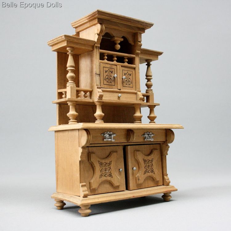 antique dollhouse dessert buffet with designs , miniature antique dollhouse furniture