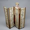 fashion doll , paravent , folding screen 