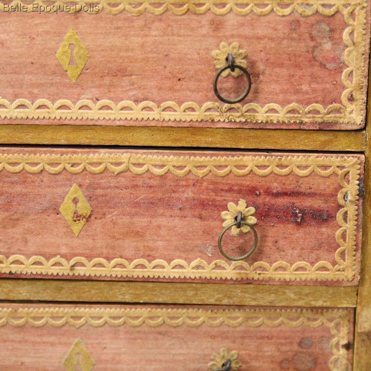 antique french furniture louis XVI , early French miniature furnishings