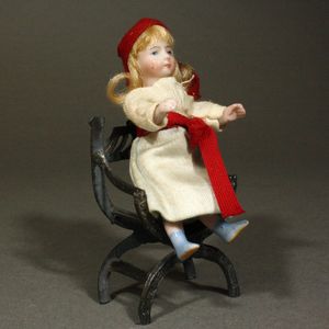 All- Bisque French Lilliputian Doll - Alice