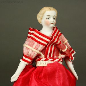 Puppenstuben puppen , Antique Dollhouse doll ,  