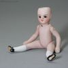 all bisque mignonette , Antique Dollhouse all bisque doll ,  