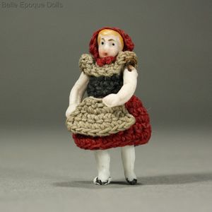 All-bisque Doll  by Carl Horn  - The girl with the Red Hood
