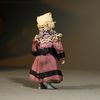 Antique Dollhouse miniature all bisque lilliputian doll ,  , Puppenstuben puppen ganzbiskuit 