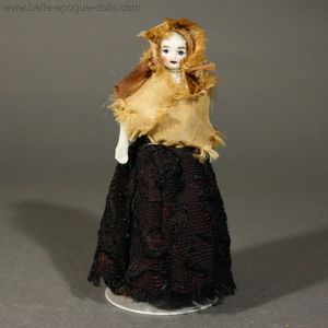 Antique Dollhouse Doll - the Young Maid
