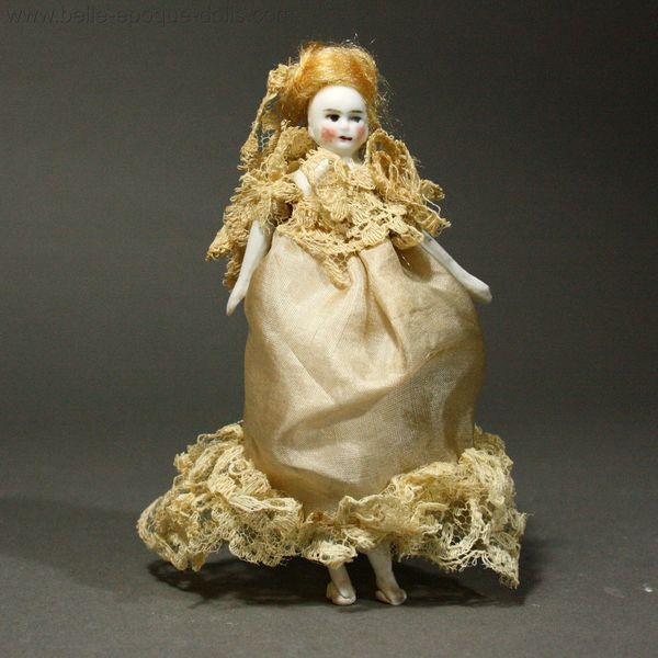 Antique dolls house doll princess , Puppenstuben puppen