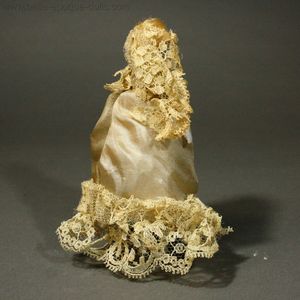 Antique dolls house doll princess , Antique Dollhouse bride doll , Puppenstuben puppen 