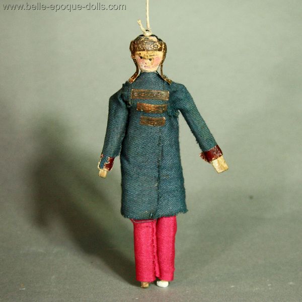antique miniature theater opera doll , Antique dolls house grodnertal doll  , Antique Dollhouse theater miniature dolls