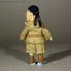 Antique French tiny  mignonette , all bisque miniature antique doll , Antique  Lilliputian soldier Doll 