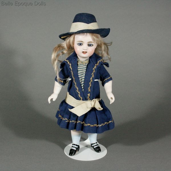 ganzbiskuitpuppen simon halbig , Antique all bisque doll mignonette