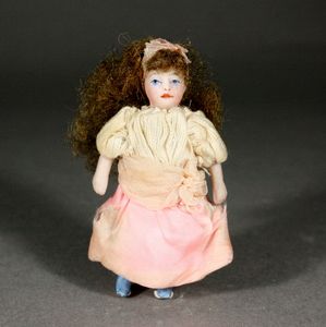 All- Bisque French Lilliputian Doll - A Girl named Rose