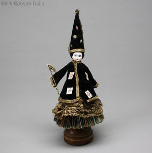 Glazed China Shoulder Head Fortune Teller Doll - Diseuse de Bonne Aventure