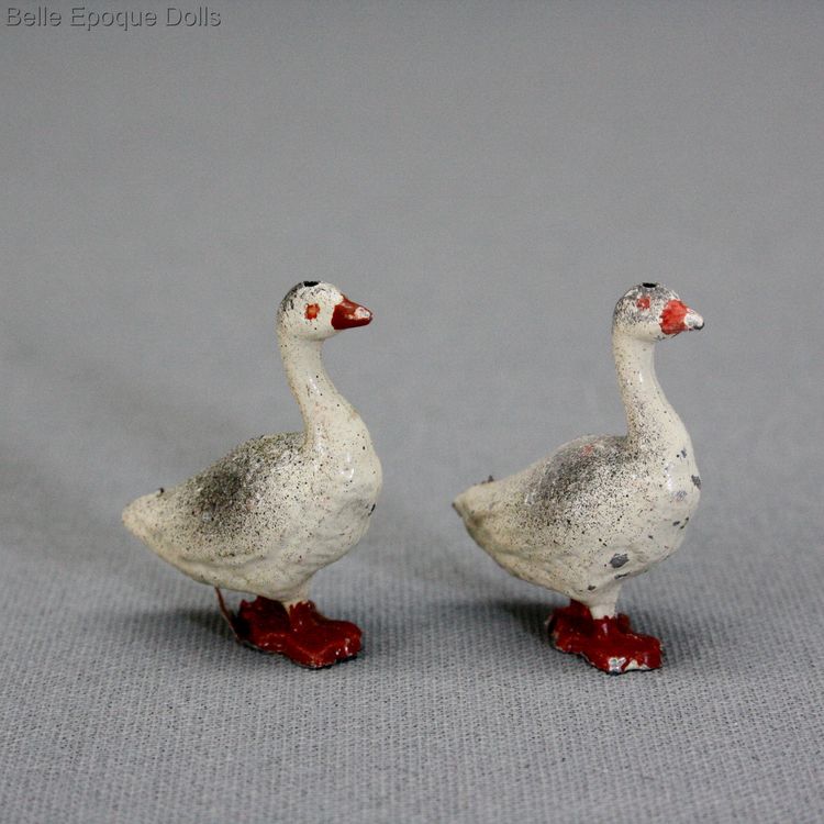 Puppenstuben puppen ganzbiskuit , Antique Dollhouse miniature goose , Puppenstuben puppen ganzbiskuit