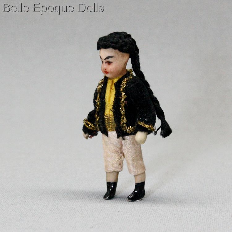 Antique all bisque asian dolls  , Puppenstuben zubehor