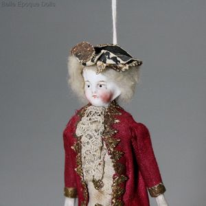 victorian doll puppets / marionettes  , Antique theater dolls  ,  