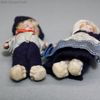  franzoesische puppenstubenpuppe , Antique Dollhouse miniature lilliputian dolls ,  