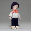 Antique Dollhouse miniature lilliputian dolls , Antique dolls house all bisque doll , Antique French tiny mignonette 