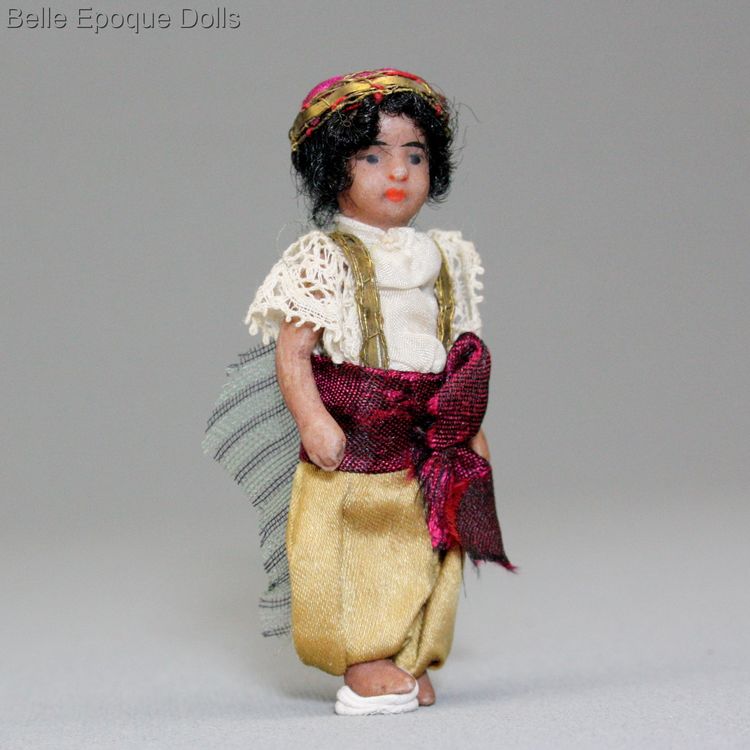 Antique dolls house all bisque doll  , franzoesische puppenstubenpuppe  , Antique dolls house all bisque doll 