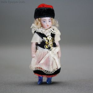 Lovely All-Bisque Lilliputian Girl