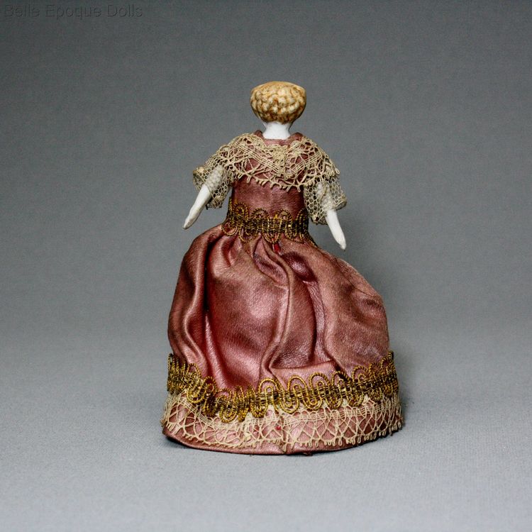 Antique dolls house doll , Puppenstuben puppen