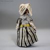 Antique French tiny mignonette , Antique Lilliputian Doll , Antique french all bisque miniature doll 