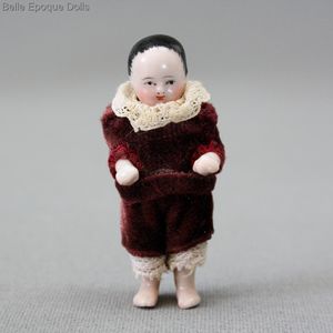 Rare Frozen Charlotte Doll  in Original Clothes