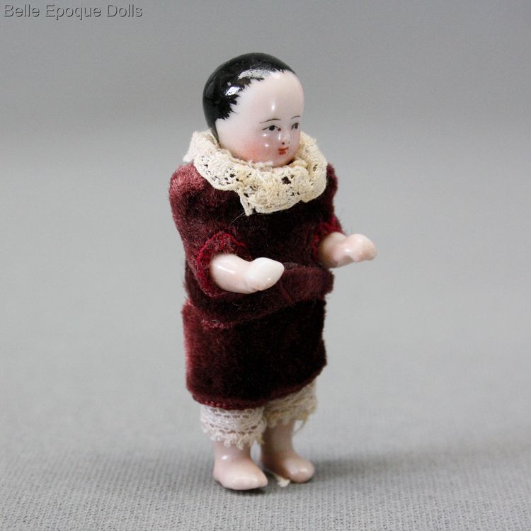 frozen charlotte doll , badekinder, badepuppen , miniature antique dolls