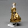 Antique Dollhouse miniature lady ,  , Puppenstuben puppen dame 